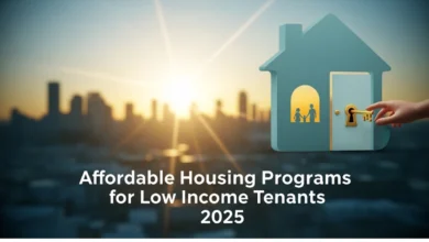 Affordable Housing Programs for Low Income Tenants 2025